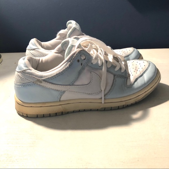 Nike | Shoes | Vintage Nike Dunk Low Glacier Blue Sneakers | Poshmark